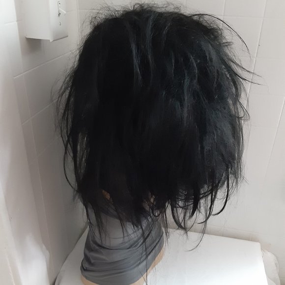 Gothic bat nest wig. mixed with human hair main image 4